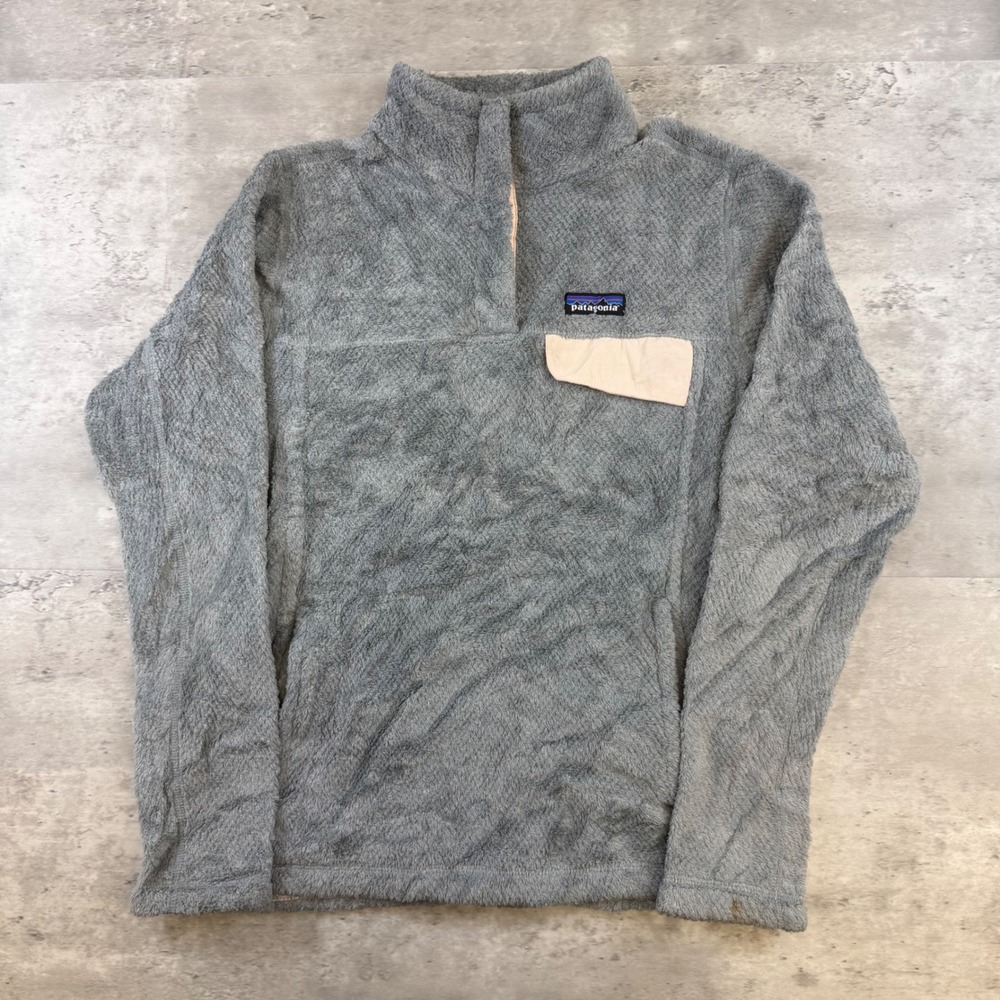 Patagonia Re-Tool Snap-T Fleece Pullover Grey Medium 25442